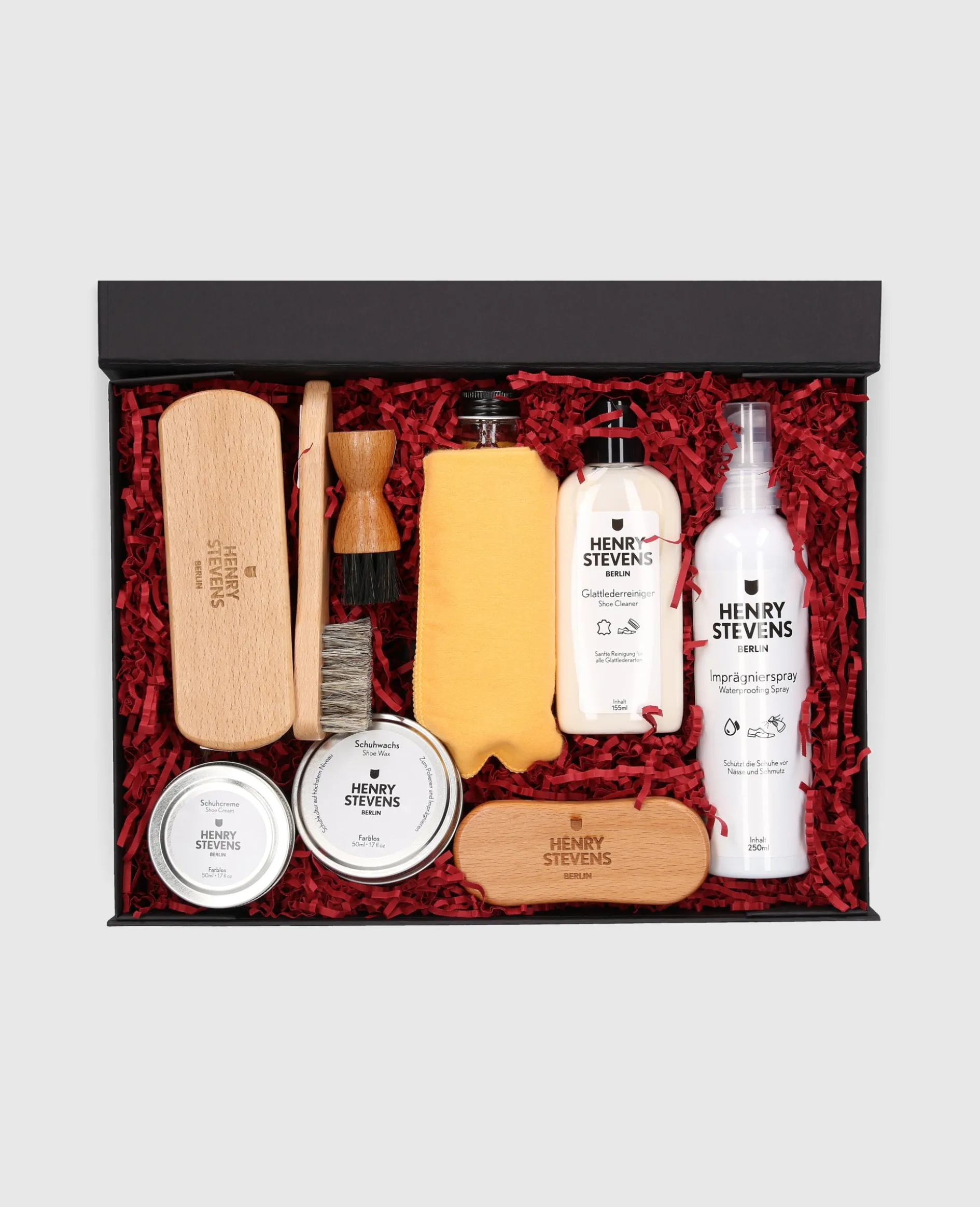 Glatt- und Rauleder Pflegeset