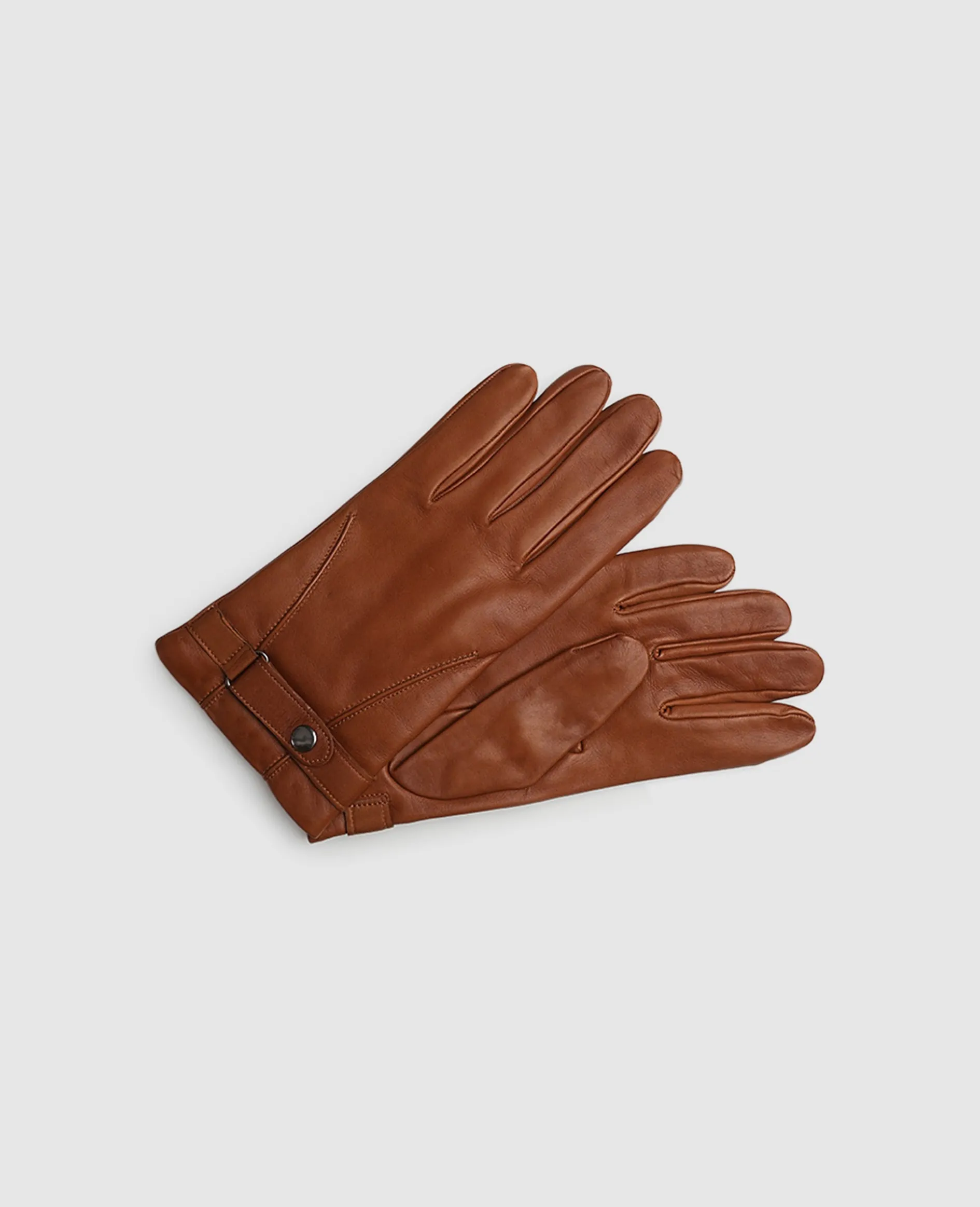 Handschuhe mit Druckknopf