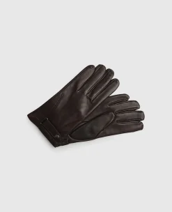 Handschuhe mit Druckknopf