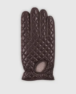 Handschuhe mit Karomuster