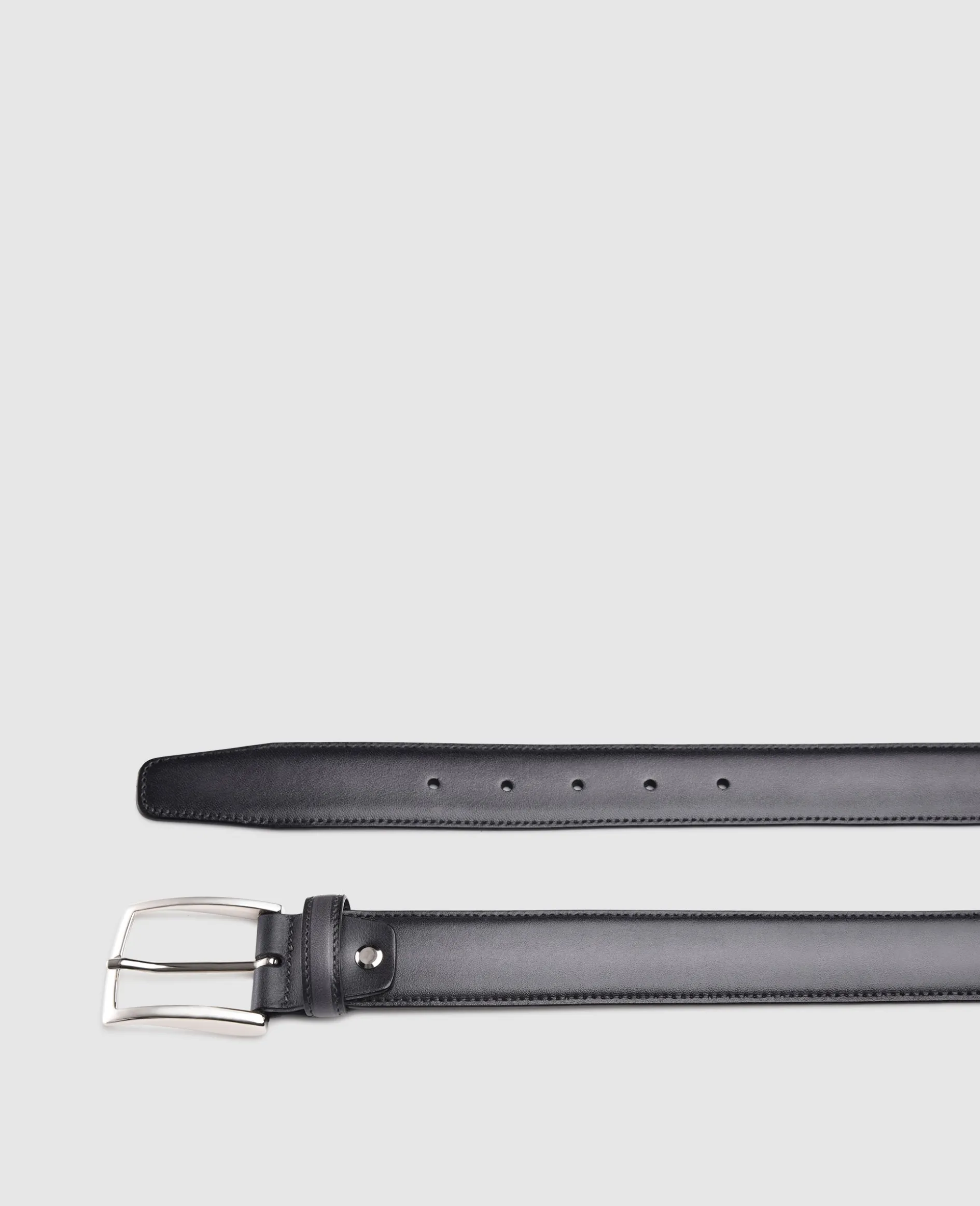 Patina Herrengürtel in Grau