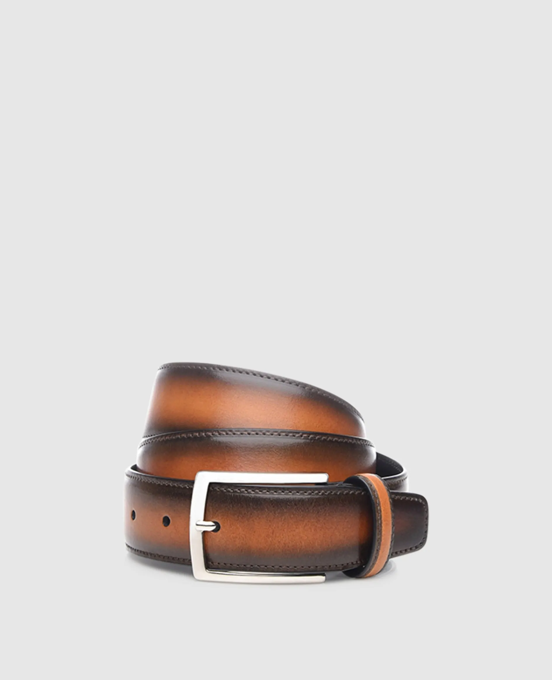 Patina Herrengürtel in Whiskey